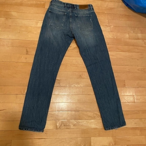 mossimo Dutti Slim Fit Stone Wash Jeans 30x32 - Picture 3 of 3